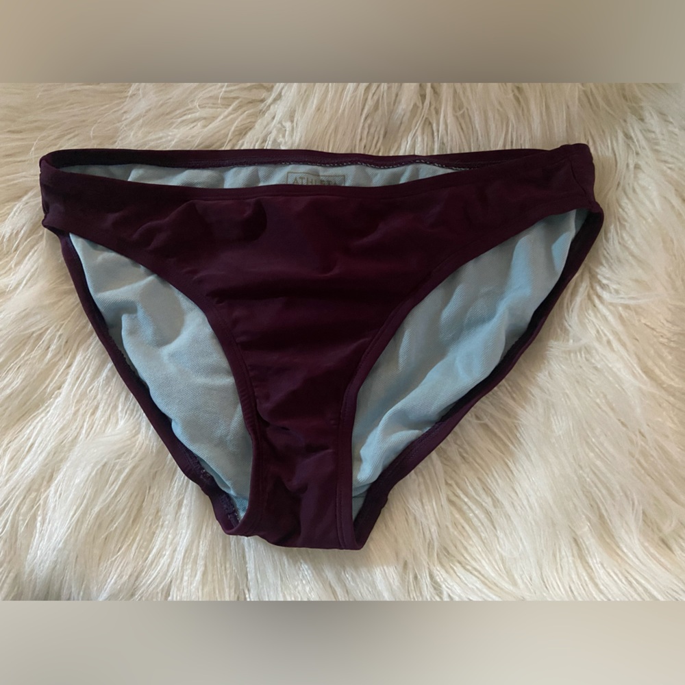 Athleta Women's Bikini Bottom - Dark Purple